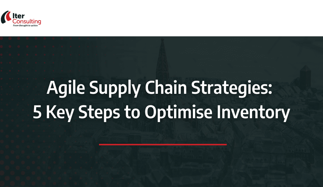 Agile Supply Chain Strategies: 5 Key Steps to Optimise Inventory