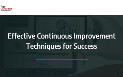 Effective Continuous Improvement Techniques for Success