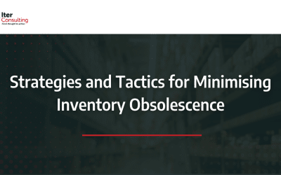 Strategies and Tactics for Minimising Inventory Obsolescence