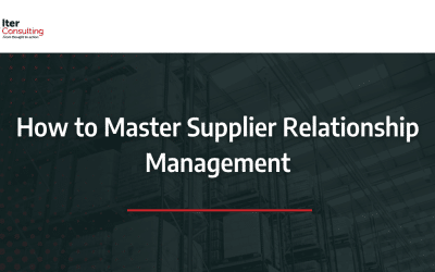 How to Master Supplier Relationship Management